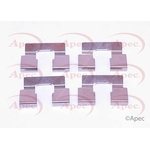 Apec Red Brake Fitting Kit (KIT1168)