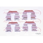 Apec Red Brake Fitting Kit (KIT1173)