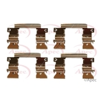 Apec Red Brake Fitting Kit (KIT1274)