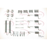 Apec Red Brake Fitting Kit (KIT2053)
