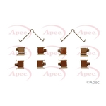 Apec Red Brake Fitting Kit (KIT323)