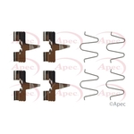 Apec Red Brake Fitting Kit (KIT324)