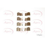 Apec Red Brake Fitting Kit (KIT422)