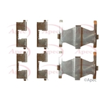 Apec Red Brake Fitting Kit (KIT450)