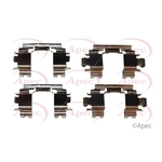 Apec Red Brake Fitting Kit (KIT451)