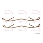 Apec Red Brake Fitting Kit (KIT516)