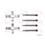 Apec Red Brake Fitting Kit (KIT518)