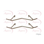 Apec Red Brake Fitting Kit (KIT558)