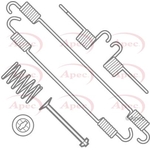 Apec Red Brake Fitting Kit (KIT791)