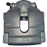 Apec Red Brake Caliper Front Left (LCA243N)