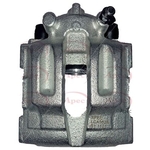 Apec Red Brake Caliper Rear Left (LCA582N)