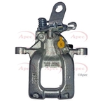 Apec Red Brake Caliper Rear Left (LCA596N)