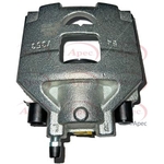 Apec Red Brake Caliper Front Left (LCA643N)