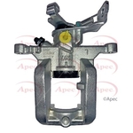 Apec Red Brake Caliper Front Left (LCA698N)