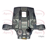 Apec Red Brake Caliper Rear Left (LCA765N)