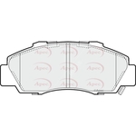 Apec Red Brake Pads (PAD1014)