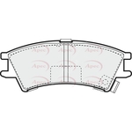 Apec Red Brake Pads (PAD1017)