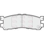 Apec Brake Pads (PAD1067) Fits: Mazda