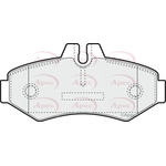 Apec Brake Pads (PAD1104)