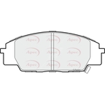 Apec Red Brake Pads (PAD1128) Fits: Honda