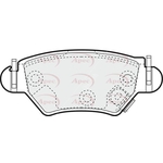 Apec Red Brake Pads (PAD1133)