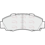 Apec Red Brake Pads (PAD1136)