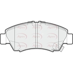 Apec Red Brake Pads (PAD1140)