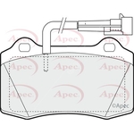 Apec Red Brake Pads (PAD1150)
