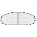Apec Red Brake Pads (PAD1151)