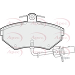 Apec Red Brake Pads (PAD1152)