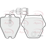 Apec Red Brake Pads (PAD1161)