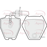 Apec Brake Pads (PAD1179) Fits: Audi