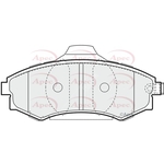 Apec Brake Pads (PAD1203)