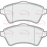 Apec Brake Pads (PAD1208)