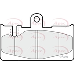 Apec Brake Pads (PAD1217)