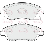 Apec Brake Pads With Bolts (PAD1221)