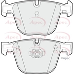 Apec Brake Pads With Retaining Spring (PAD1285)