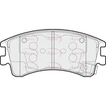 Apec Red Brake Pads (PAD1302)