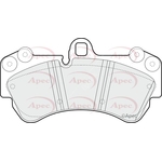 Apec Red Brake Pads (PAD1314)