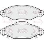 Apec Red Brake Pads (PAD1315)