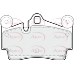 Apec Red Brake Pads (PAD1318)