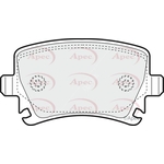 Apec Red Brake Pads (PAD1324)