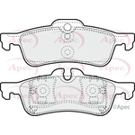 Apec Red Brake Pads (PAD1328)