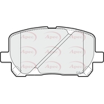 Apec Red Brake Pads (PAD1332)