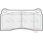 Apec Red Brake Pads (PAD1342)