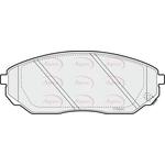 Apec Red Brake Pads (PAD1343)