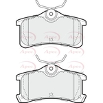 Apec Red Brake Pads (PAD1354)