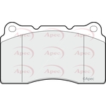 Apec Brake Pads (PAD1370)