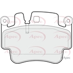 Apec Brake Pads (PAD1409) Fits: Porsche