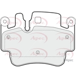 Apec Brake Pads (PAD1423) Fits: Porsche